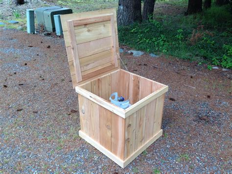 propane tank storage box